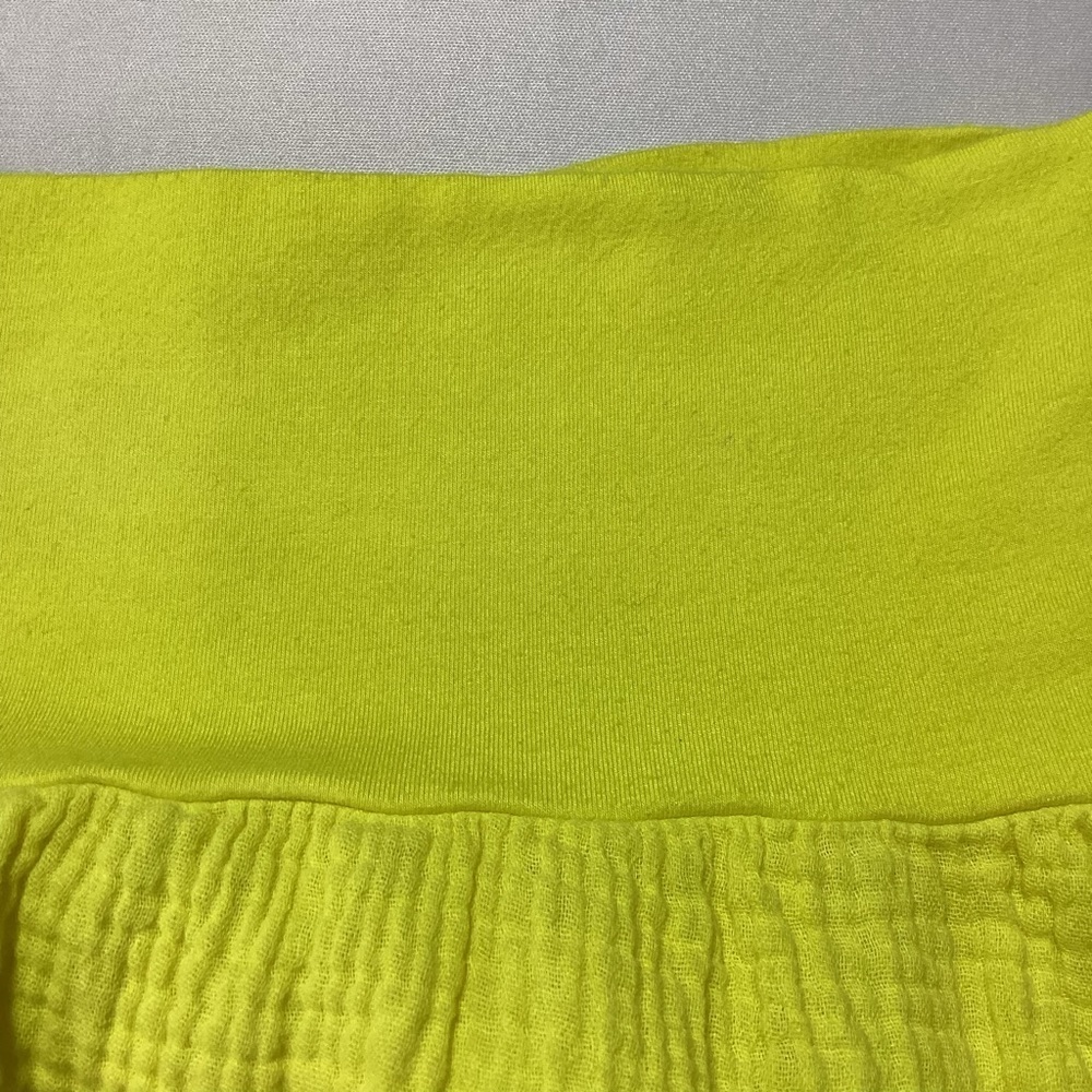 bryn Walker Cotton Gause Sunny Yellow Maxi Skirt - Picture 11 of 12